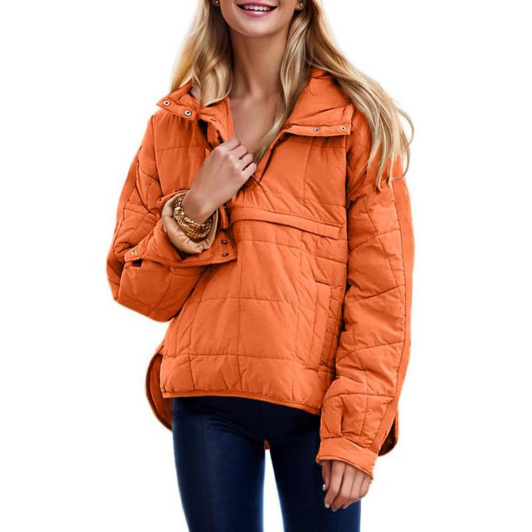 Monroe™ | Oversized Hooded Pullover Jacket