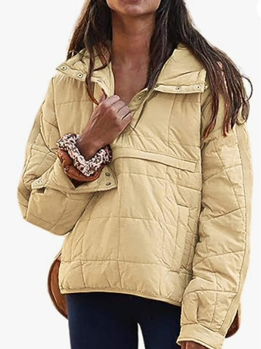 Monroe™ | Oversized Hooded Pullover Jacket