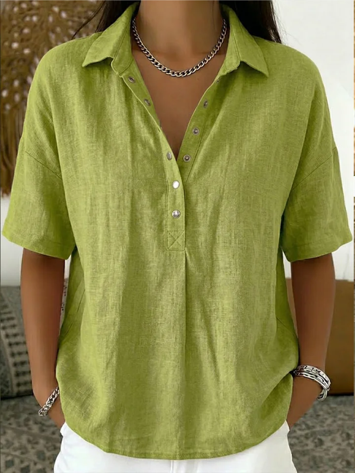 Willow™ | Blouse with Collar and Button
