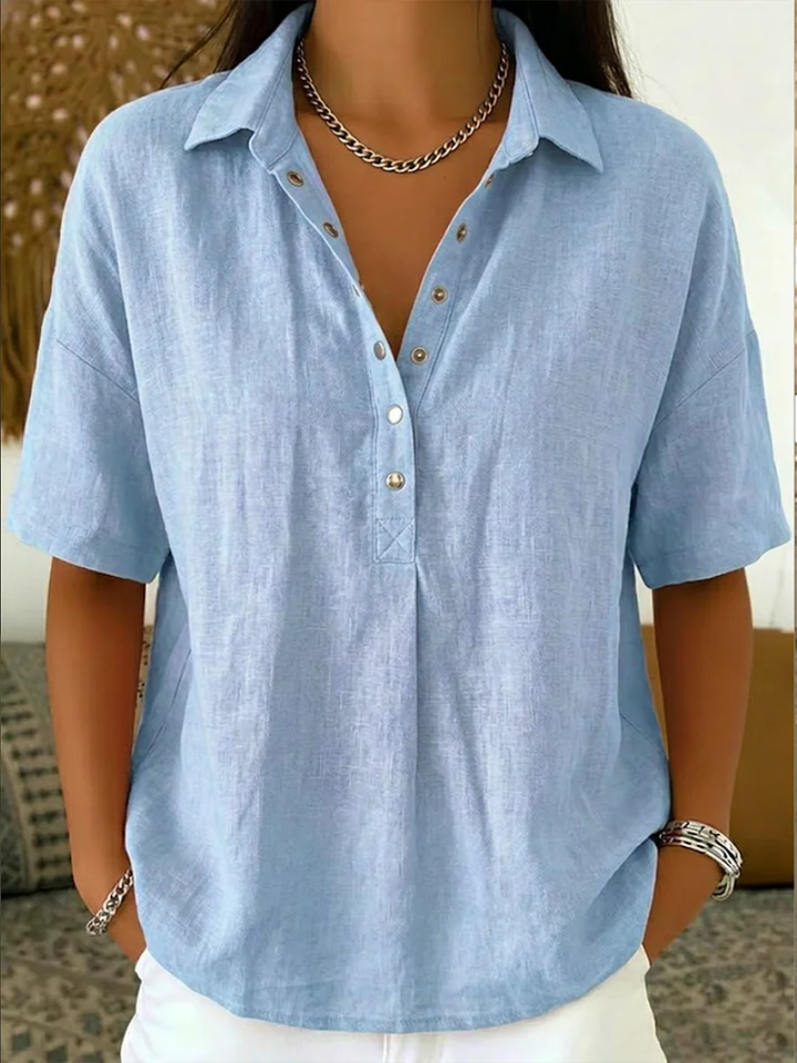 Willow™ | Blouse with Collar and Button