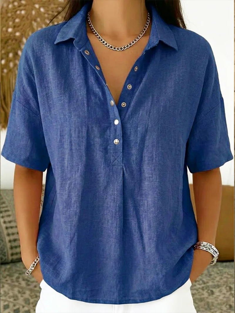 Willow™ | Blouse with Collar and Button