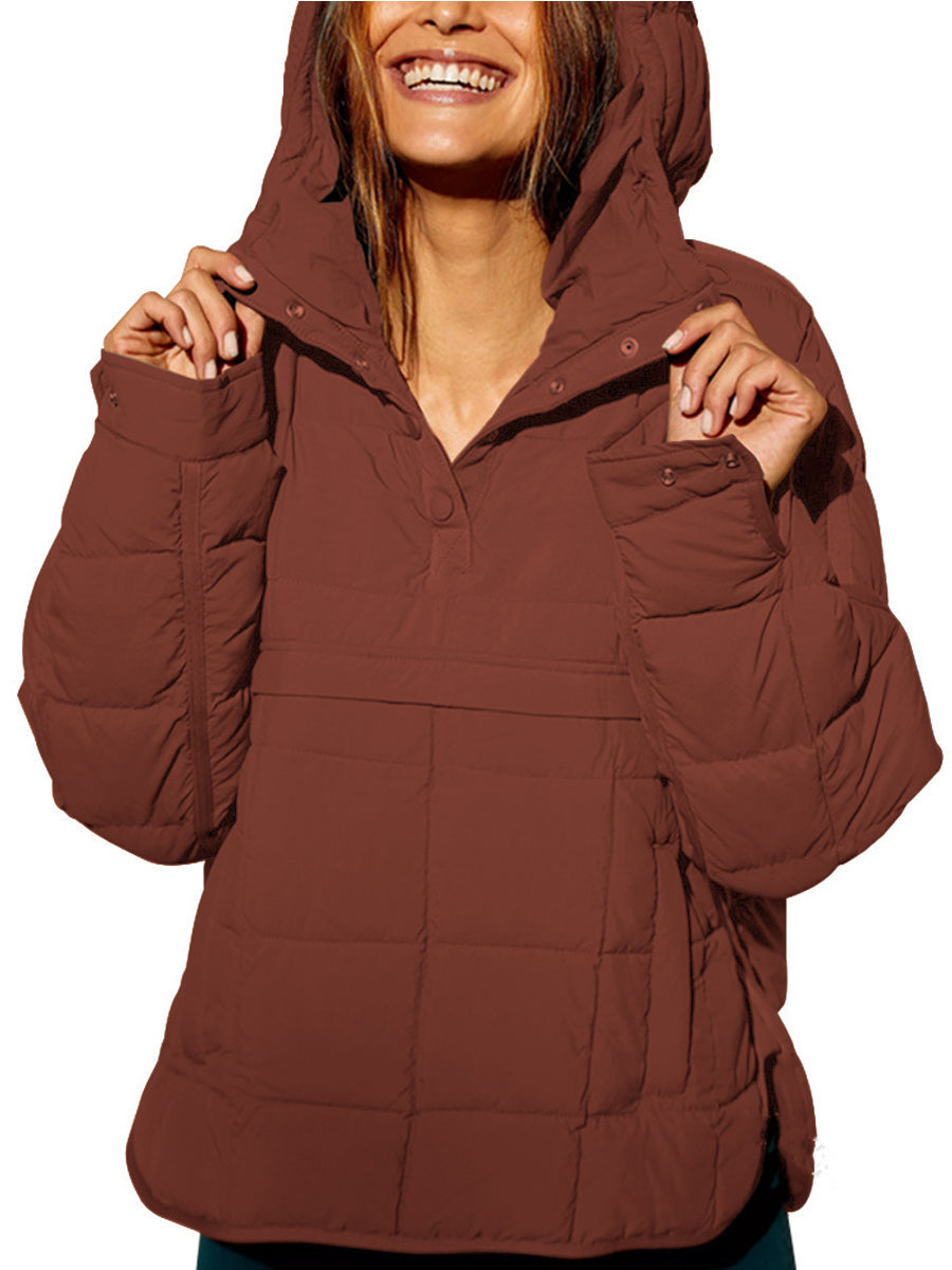 Monroe™ | Oversized Hooded Pullover Jacket
