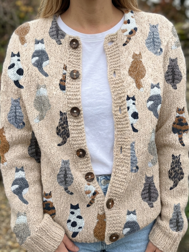 Galerie™ | Comfortable Button-Up Cardigan with Soft Fit