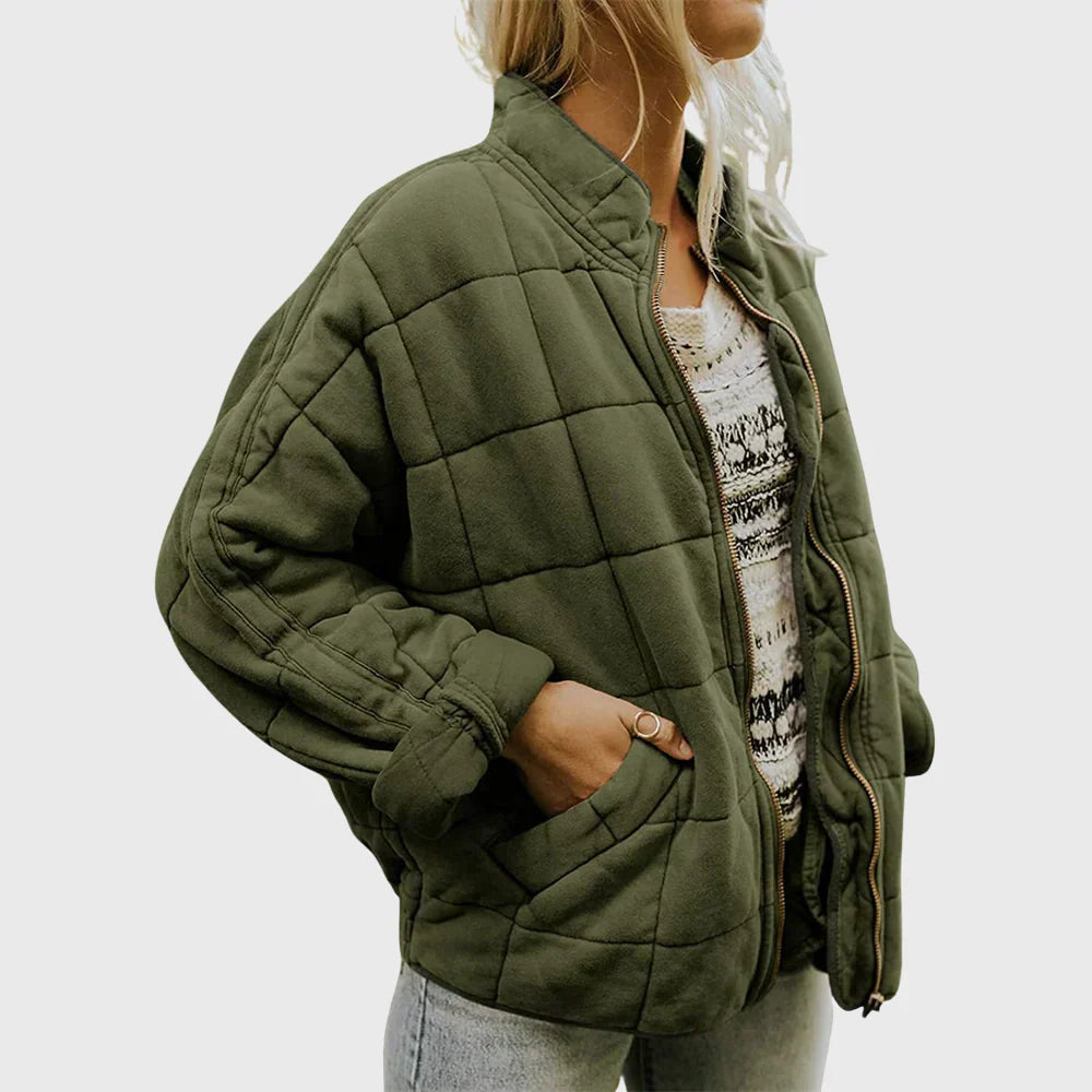 Theia™ | Oversized Quilted Coat