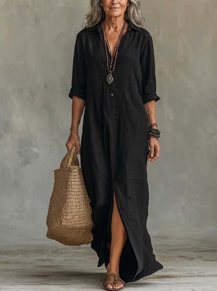 WILLOW | Effortless Maxi Dress Flattering Silhouette Versatile Daily Wear