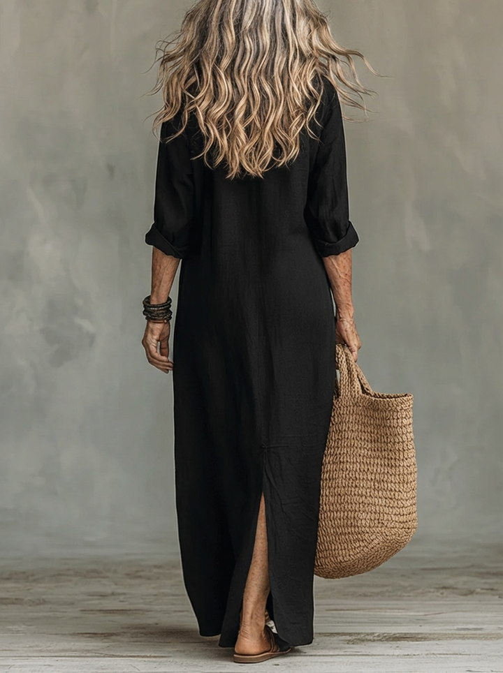 WILLOW | Effortless Maxi Dress Flattering Silhouette Versatile Daily Wear