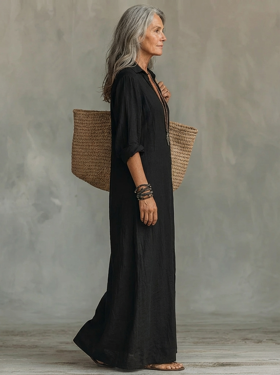WILLOW | Effortless Maxi Dress Flattering Silhouette Versatile Daily Wear