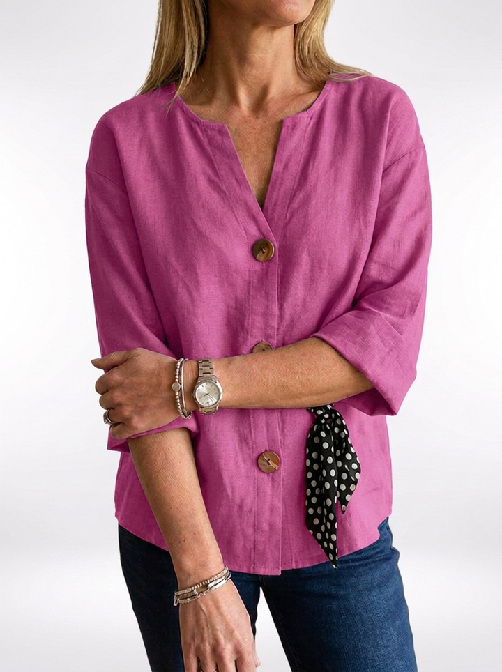 Amara™ | Loose-fitting Elegant Blouse