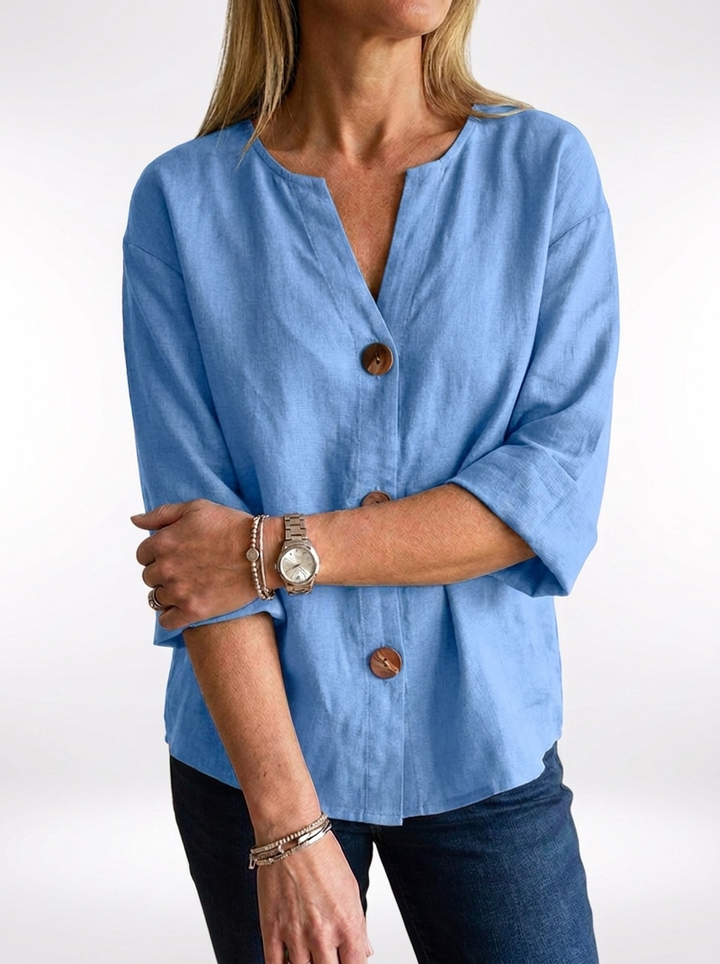 Amara™ | Loose-fitting Elegant Blouse