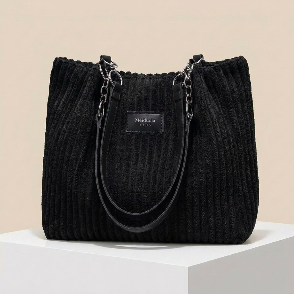 MEGAN | COTTON CORDUROY BAG