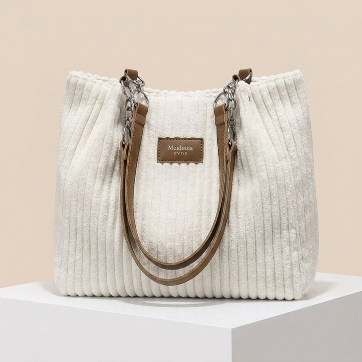 MEGAN | COTTON CORDUROY BAG