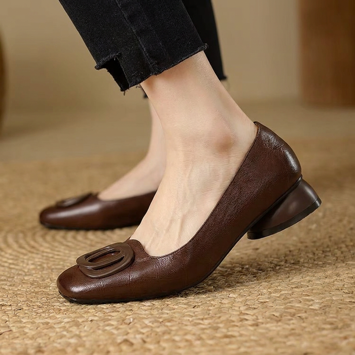 Opium™ | Soft Leather Comfort Flats for All-Day Ease