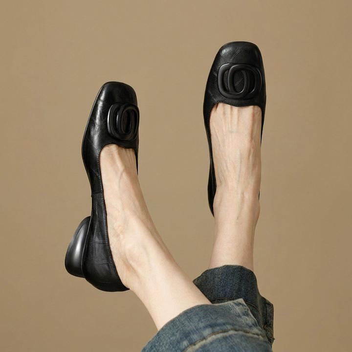 Opium™ | Soft Leather Comfort Flats for All-Day Ease