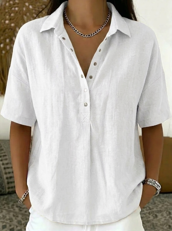 Willow™ | Blouse with Collar and Button