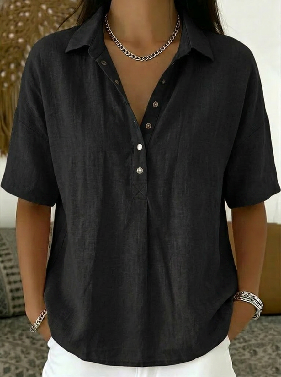 Willow™ | Blouse with Collar and Button