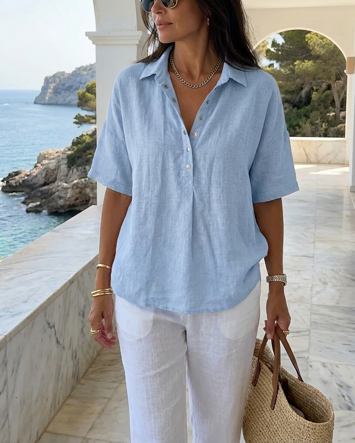 Willow™ | Blouse with Collar and Button
