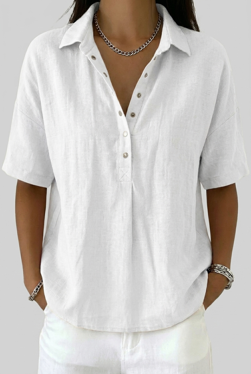 Willow™ | Blouse with Collar and Button