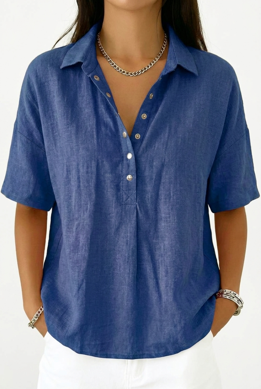 Willow™ | Blouse with Collar and Button