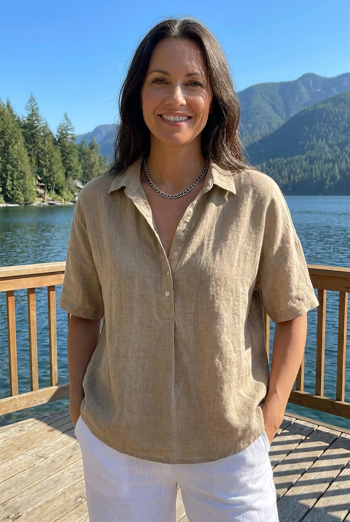 Willow™ | Blouse with Collar and Button