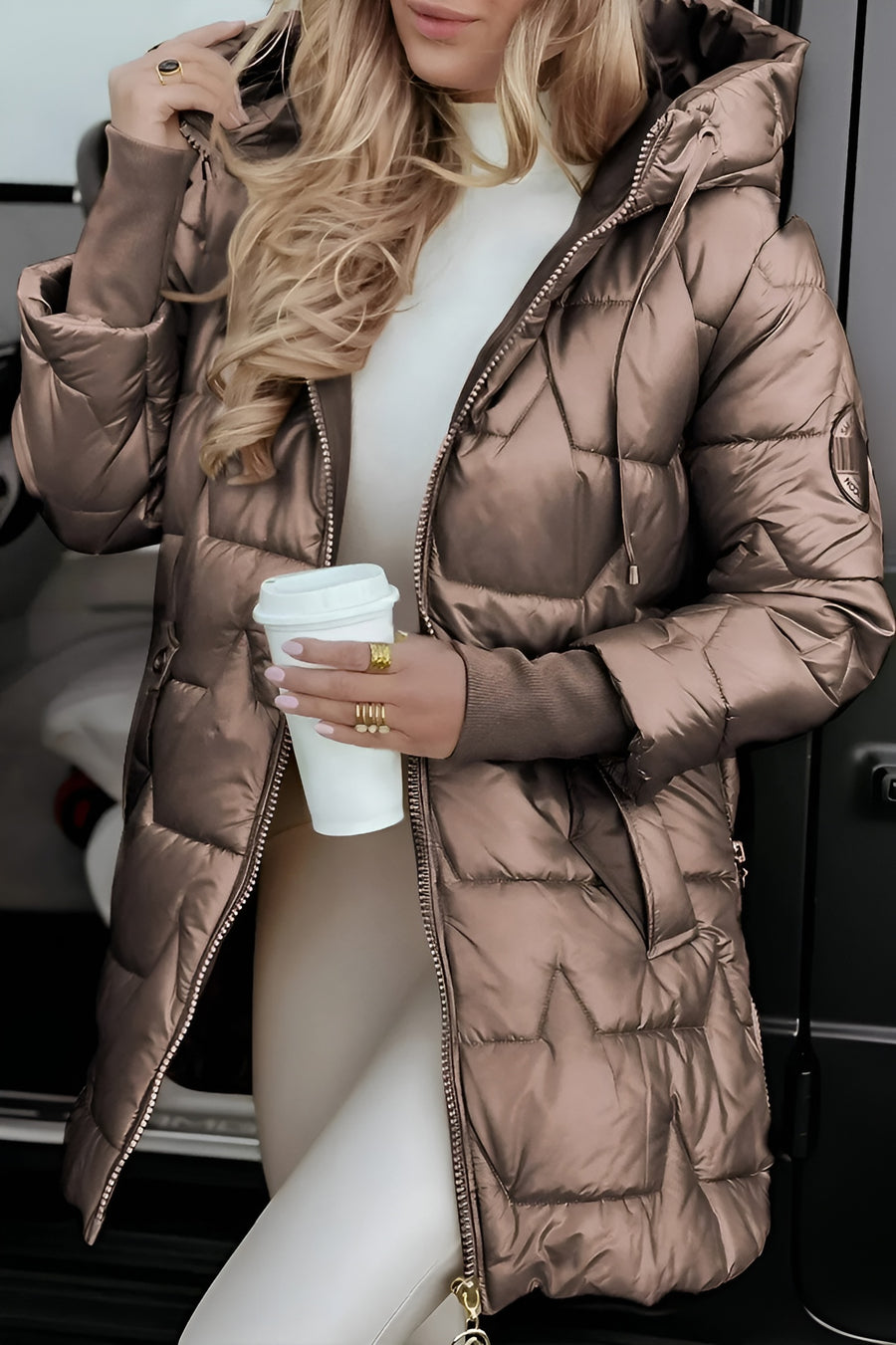 Madison™ | Long Quilted Jacket