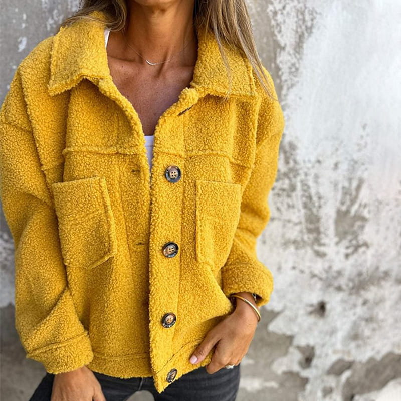 Riley™ | Cozy Button-Up Jacket
